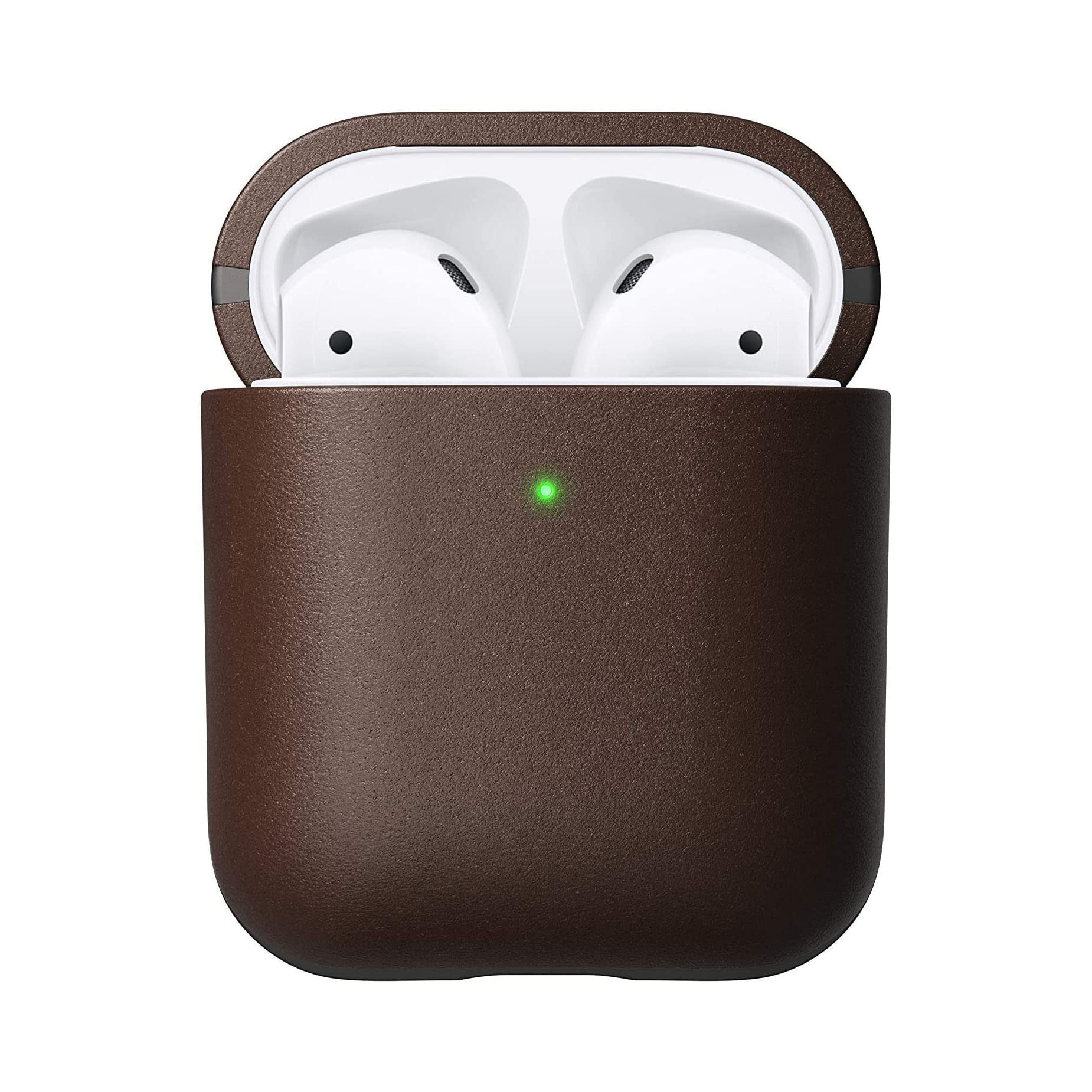 NOMADAirpods Case Rustic Brw Leather V2