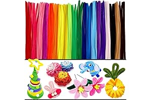 400 Pcs Christmas Colors Pipe Cleaners