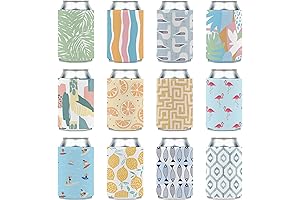 Blank Beer Can Coozies Sleeves - Customizable Koozies in Bulk