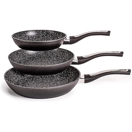 Berghoff Essentials 3-Piece Non-Stick Fry Pan Set: The Epitome of Healthy and Efficient Cooking