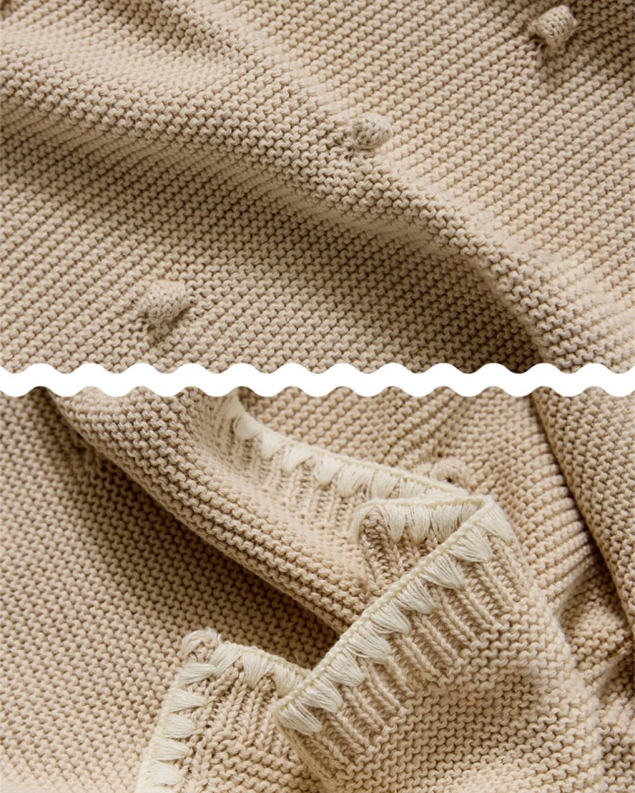 Amazon.com: Cotton Knitted Blanket|Modern Simple Shawl Soft