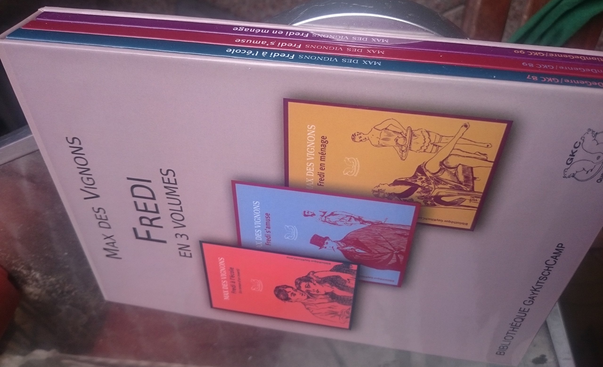 Fredi à l'école (le roman d'un inverti) ; Fredi en ménage ; Fredi s'amuse: Coffret en 3 volumes
