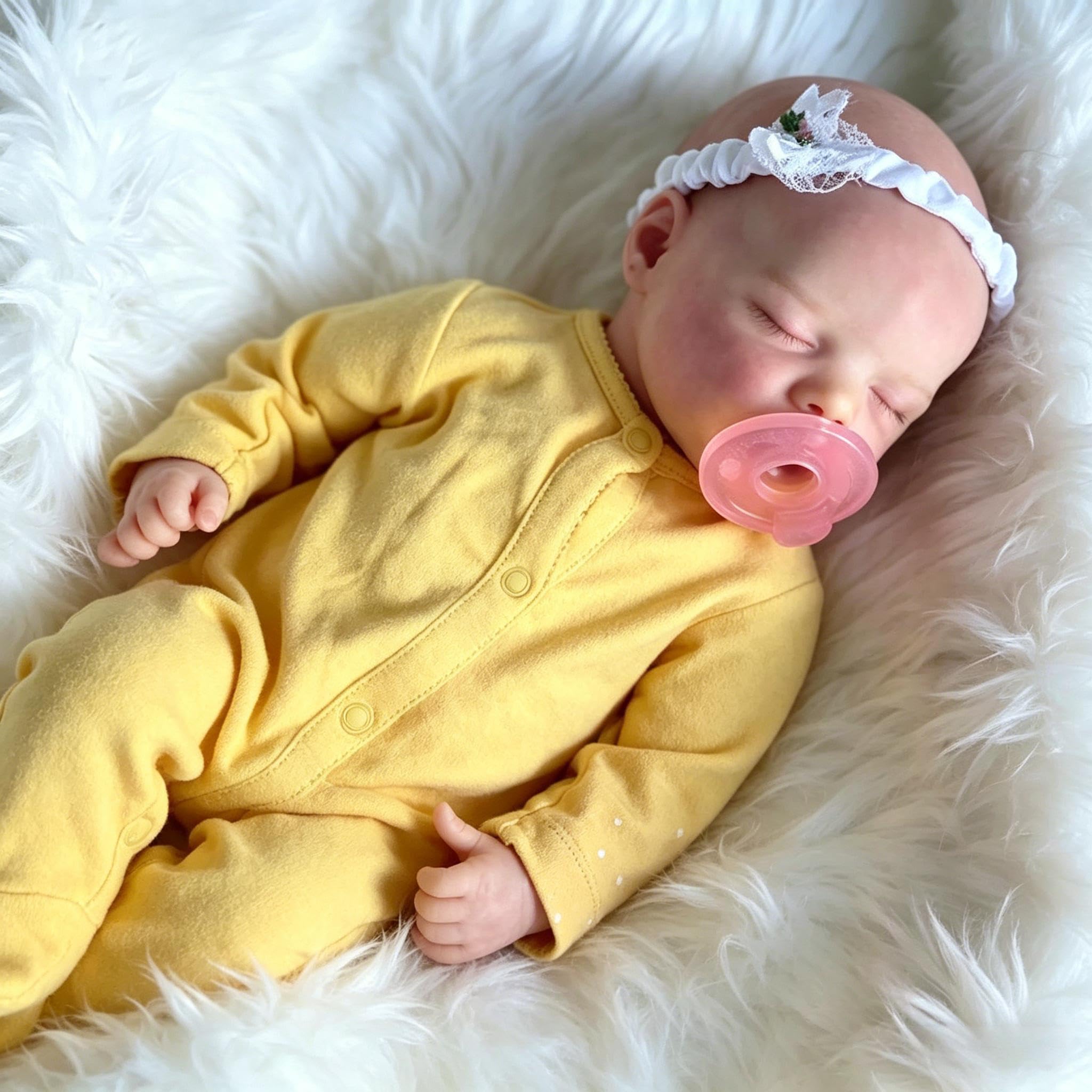 RXDOLL Bambole Reborn Baby in Silicone Full Body Vinile Twins Girls 45,7 cm Realistico Baby Doll Impermeabile Full Silicone Bambole Che Sembrano Reali Neonate Ragazze Giocattolo per Regali di Natale