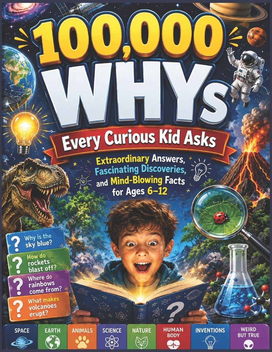 100,000 WHYs Every Curious Kid Asks: Extraordinary Answers, Fascinating Discoveries, and Mind-Blowing Facts for Ages 6–12
