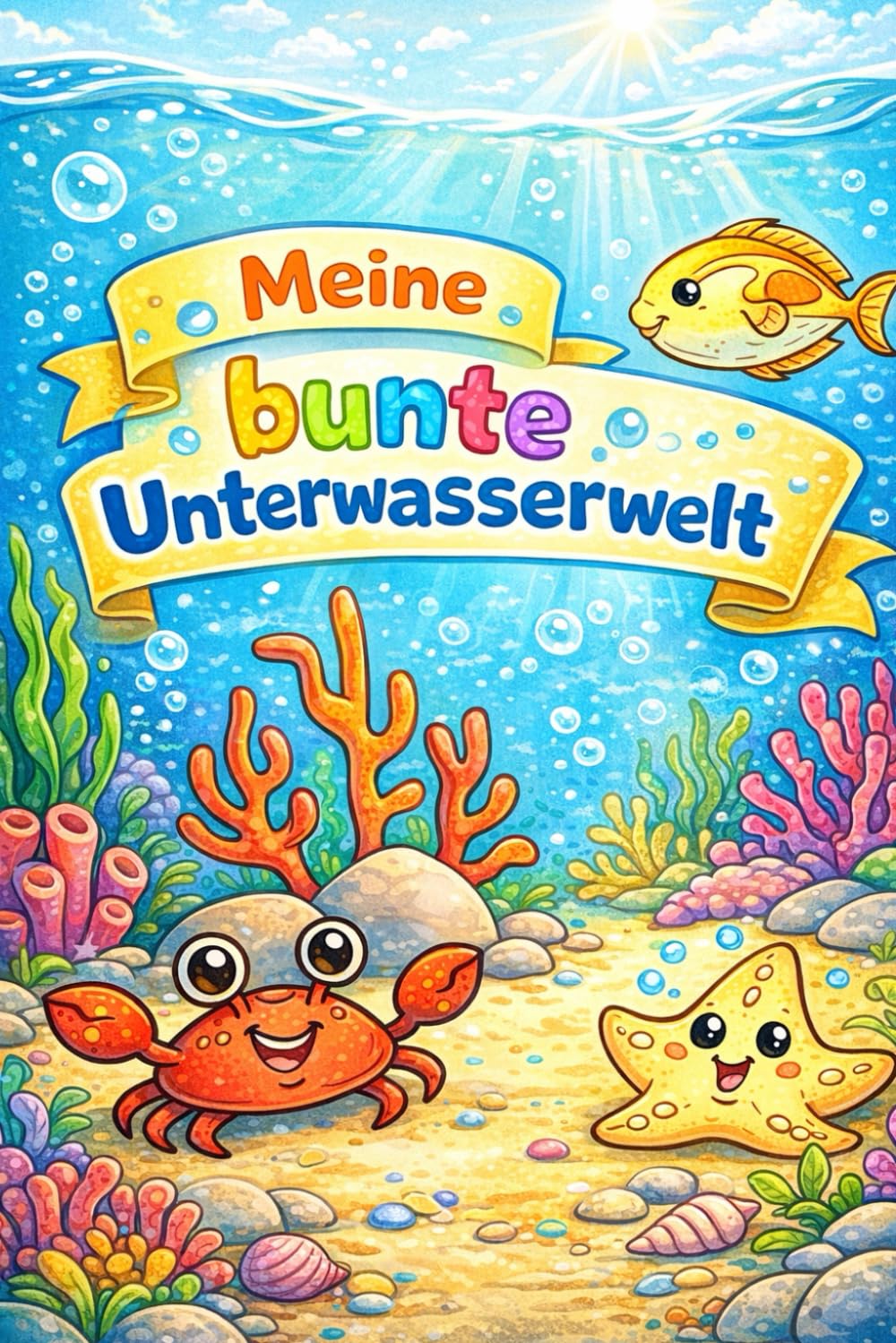 Meine bunte Unterwasserwelt (Ausmalbücher)