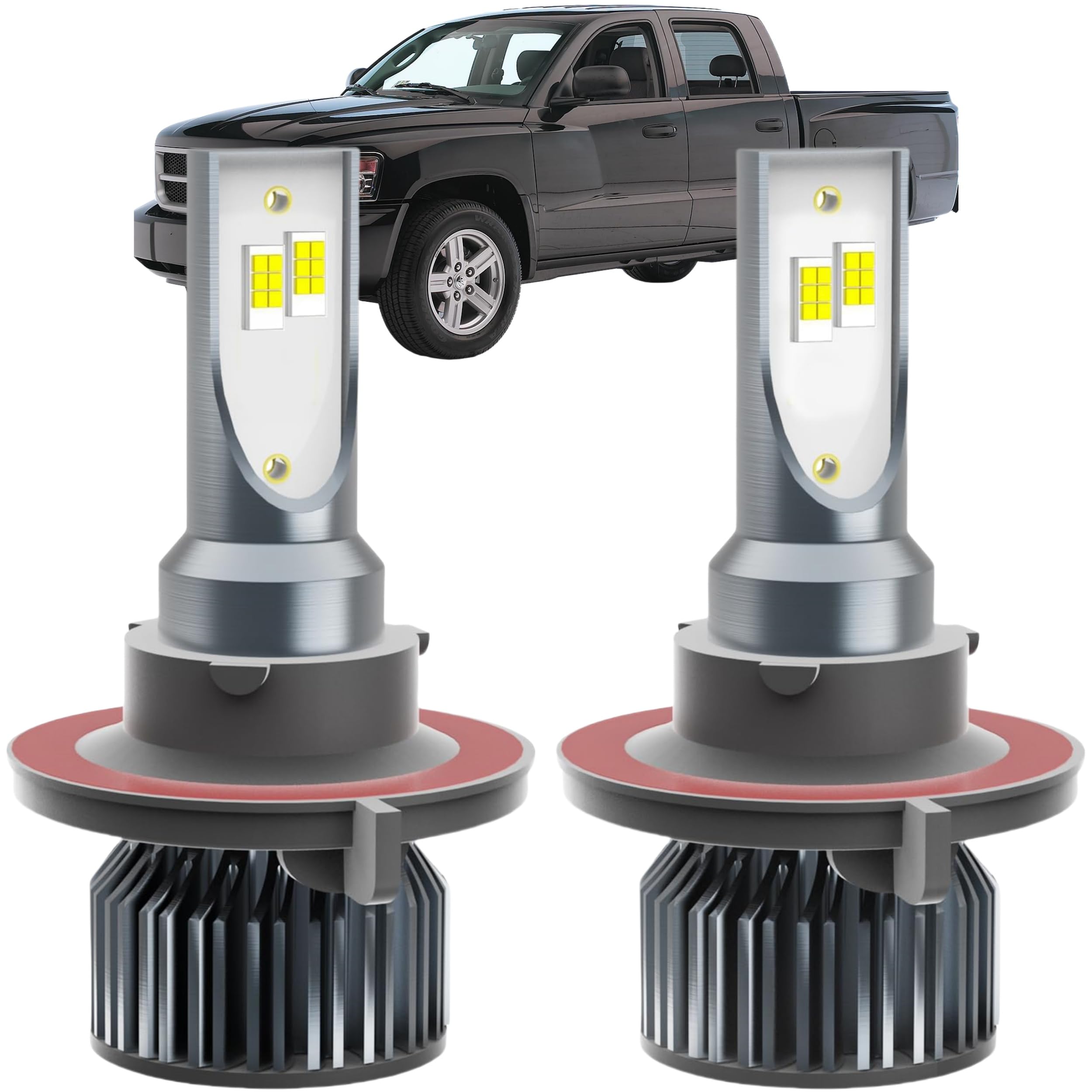 Dakota Dedicated Accessory,Fit for 2005 2006 2007 2008 2009 Dakota,H 13 Dedicated H L,Plug and Play,No Errors,Pack of 2
