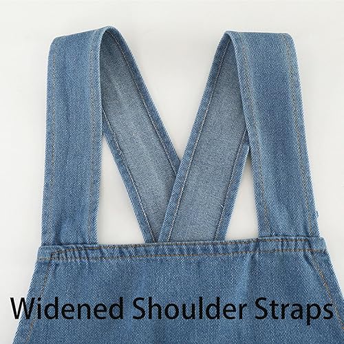 Miniatura 3 de Delantal para adultos, delantal de algodón ligero con bolsillo frontal, ideal para uso diario, delantales con espalda cruzada para mujeres y hombres