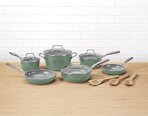 Miniatura 2 de Cuisinart 52G-13SG GreenChef® Ceramic antiadherente utensilios de cocina Juego