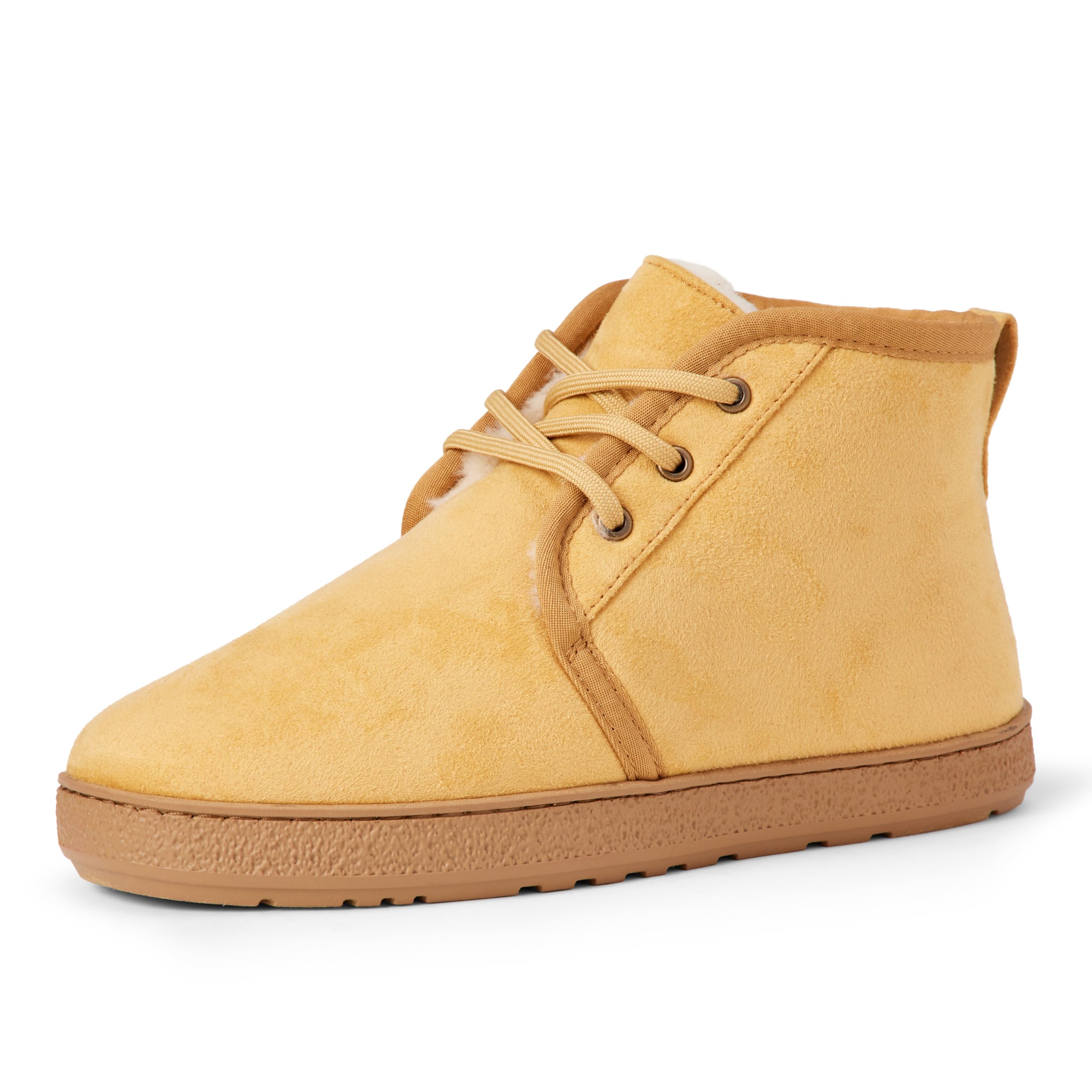 Amazon Essentials Men's Sherpa-Lined Chukka Boot, Tan, 10 UK