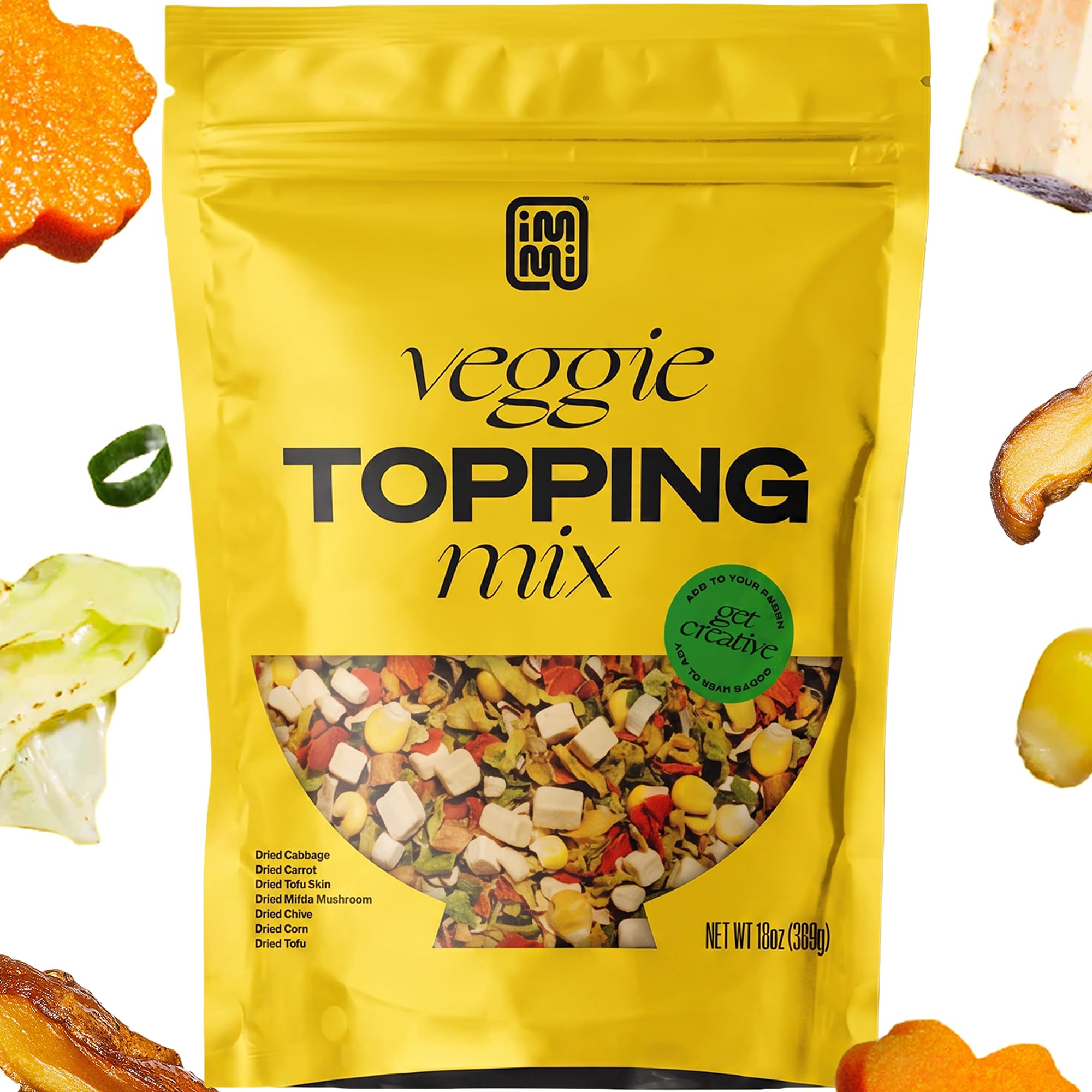 Amazon.com : Immi Ramen Toppings Mix – Dried Vegetables for Ramen