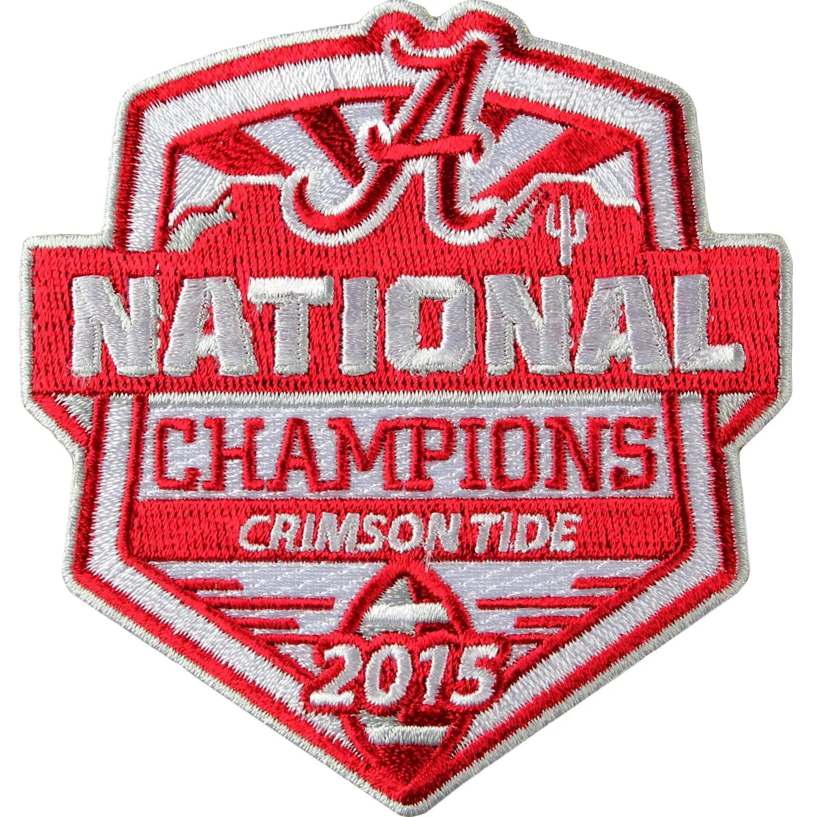 2015 Alabama Crimson Tide 2016 College National Champions Game Jersey Patch NCAA