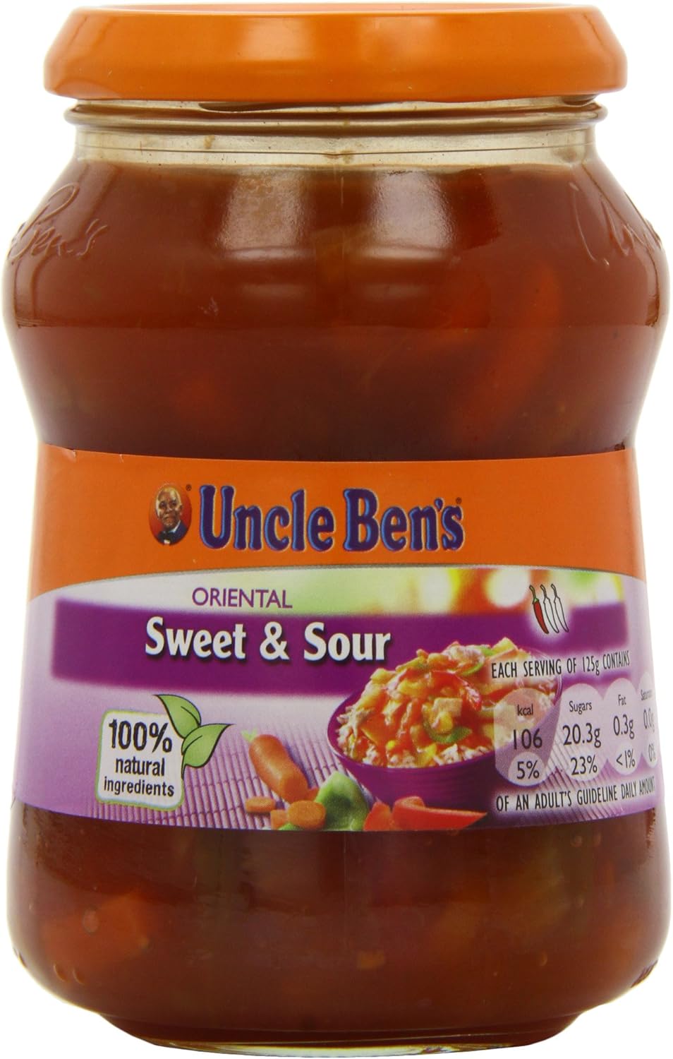UNCLE BEN'S Sweet and Sour Original Sauce 350 g (Pack of 6) Amazon.co