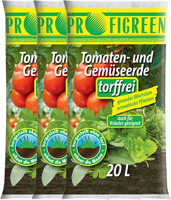 Profigreen Profigreen Tomatenerde torffrei nachhaltigem Langzeitdünger — Erden