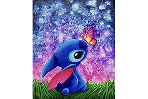 Stitch Diamond Painting Kit by Taosilj: A Be-Stitch'n Canvas