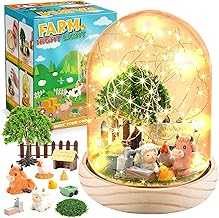 Dislocati Lampada Notturna Bambini DIY Kit Creativo con Materiali - Decorazione Magica per Camera - Regali Carini e Divertenti per Bambini
