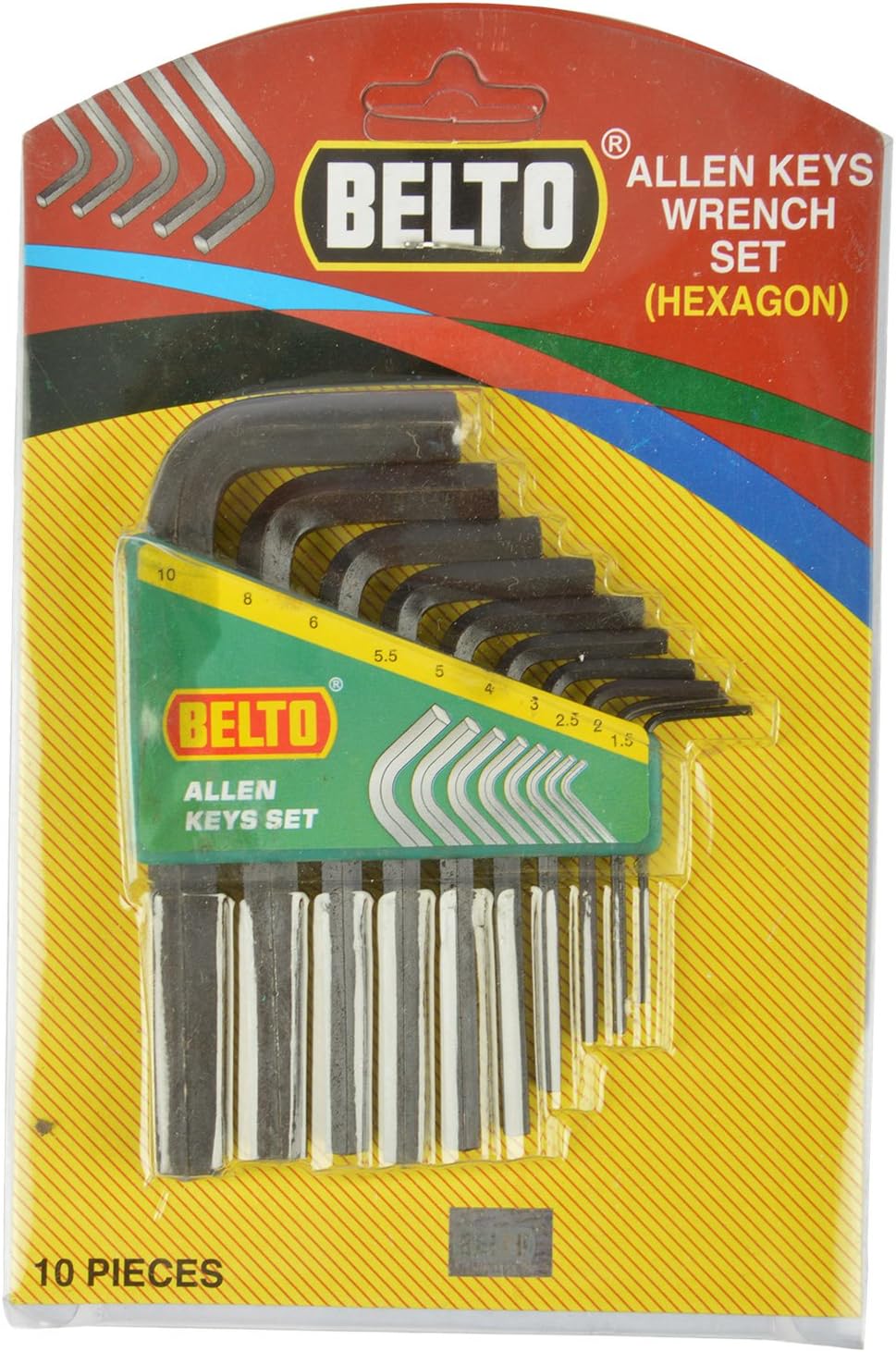 Belto AK-374 Allen Key Set (10 Pcs)