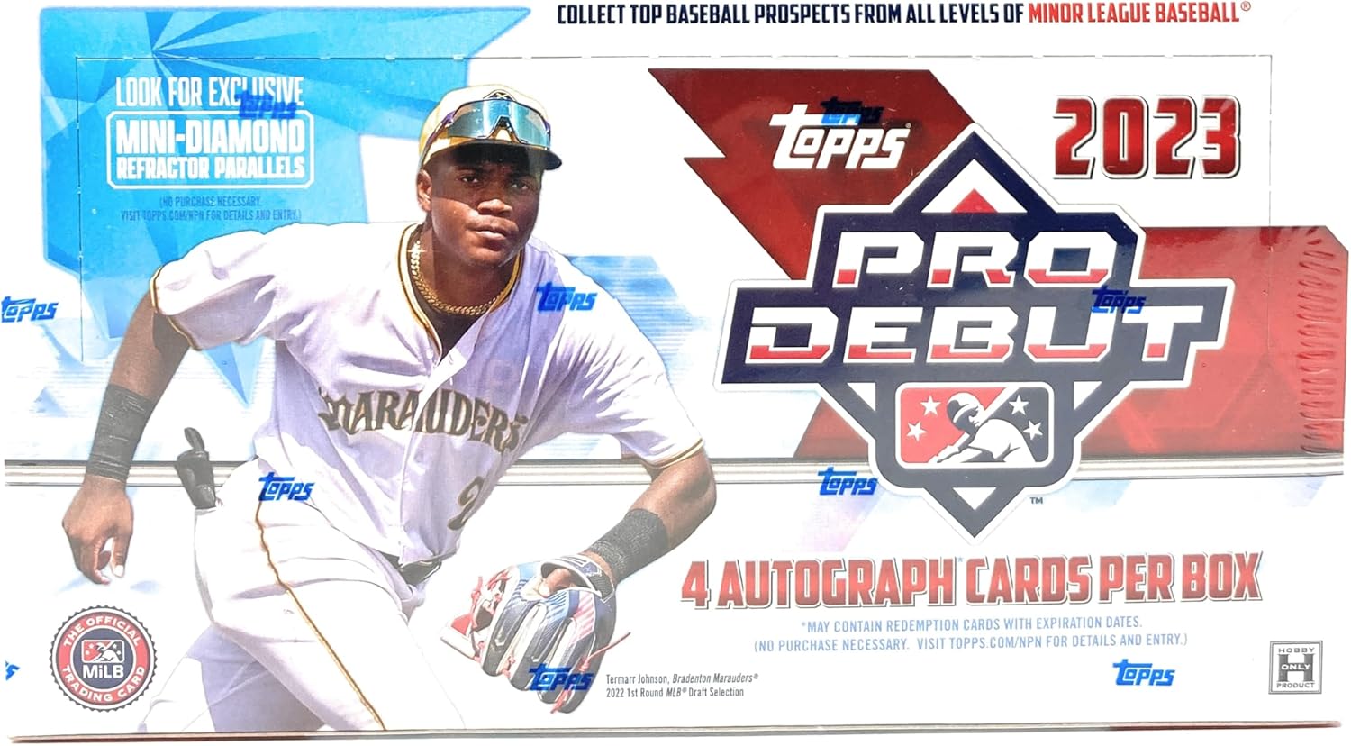 2023 Topps Pro Debut Baseball HOBBY box (24 pks/bx)