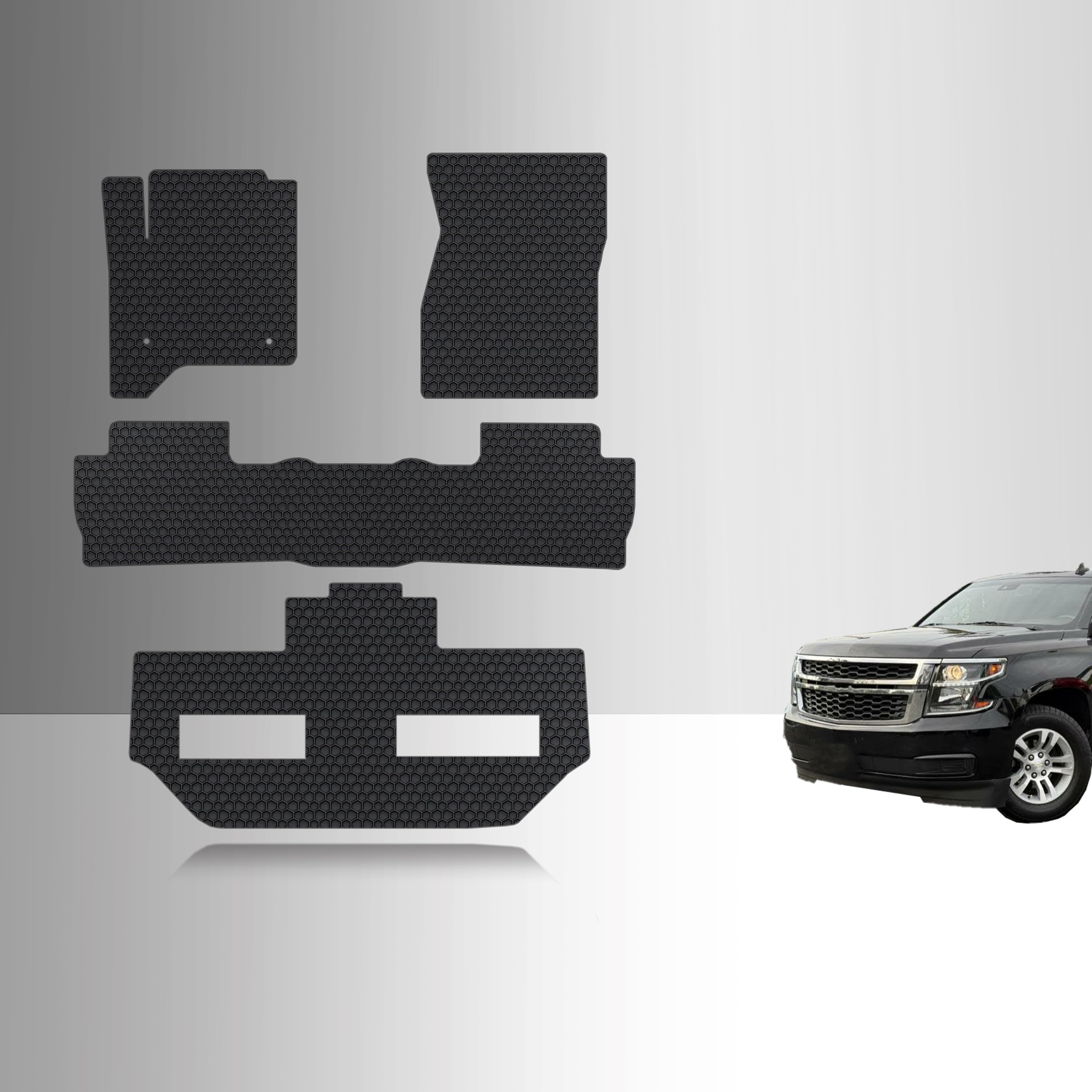(未使用･未開封品)　Husky Liners 53171 15-17 Cadillac Escalade ESV XA 2nd Seat Floor Liner, Black qdkdu57 Husky Liners 53171 15-17 Cadillac Escalade ESV XA 2nd Seat