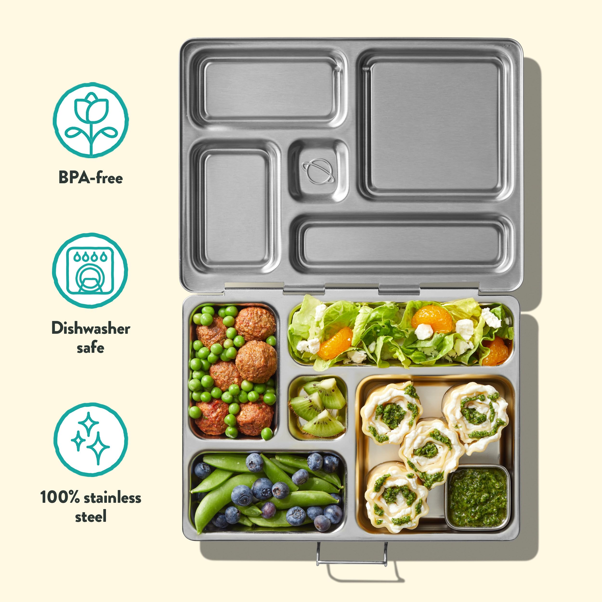 PlanetBox Rover ステンレススチール製弁当箱 ランチボックスキット Amazon｜PlanetBox Rover ステンレススチール製弁当箱スタイルランチ