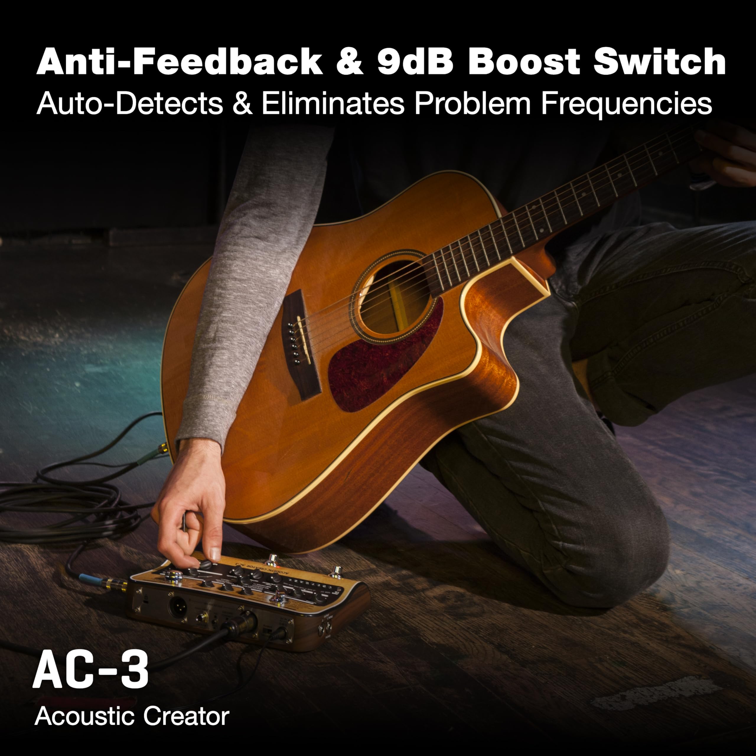 Zoom AC-3 Acoustic Guitar Creator (Brown) : Amazon.in: Musical