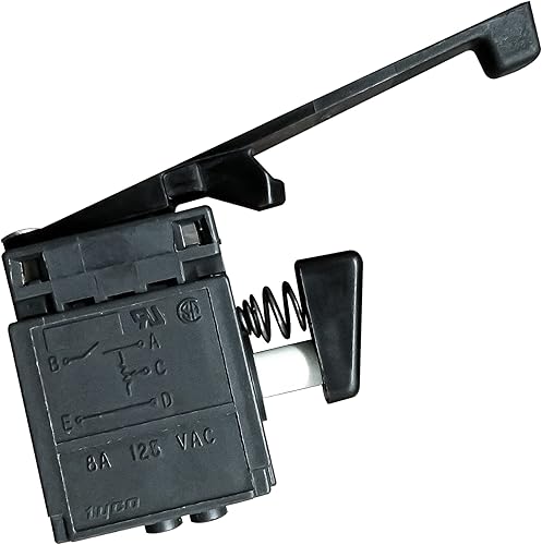 23-66-1666 Interruptor de velocidad variable con reversa para taladro eléctrico, conductor, taladro de martillo y reemplazo de pistola de