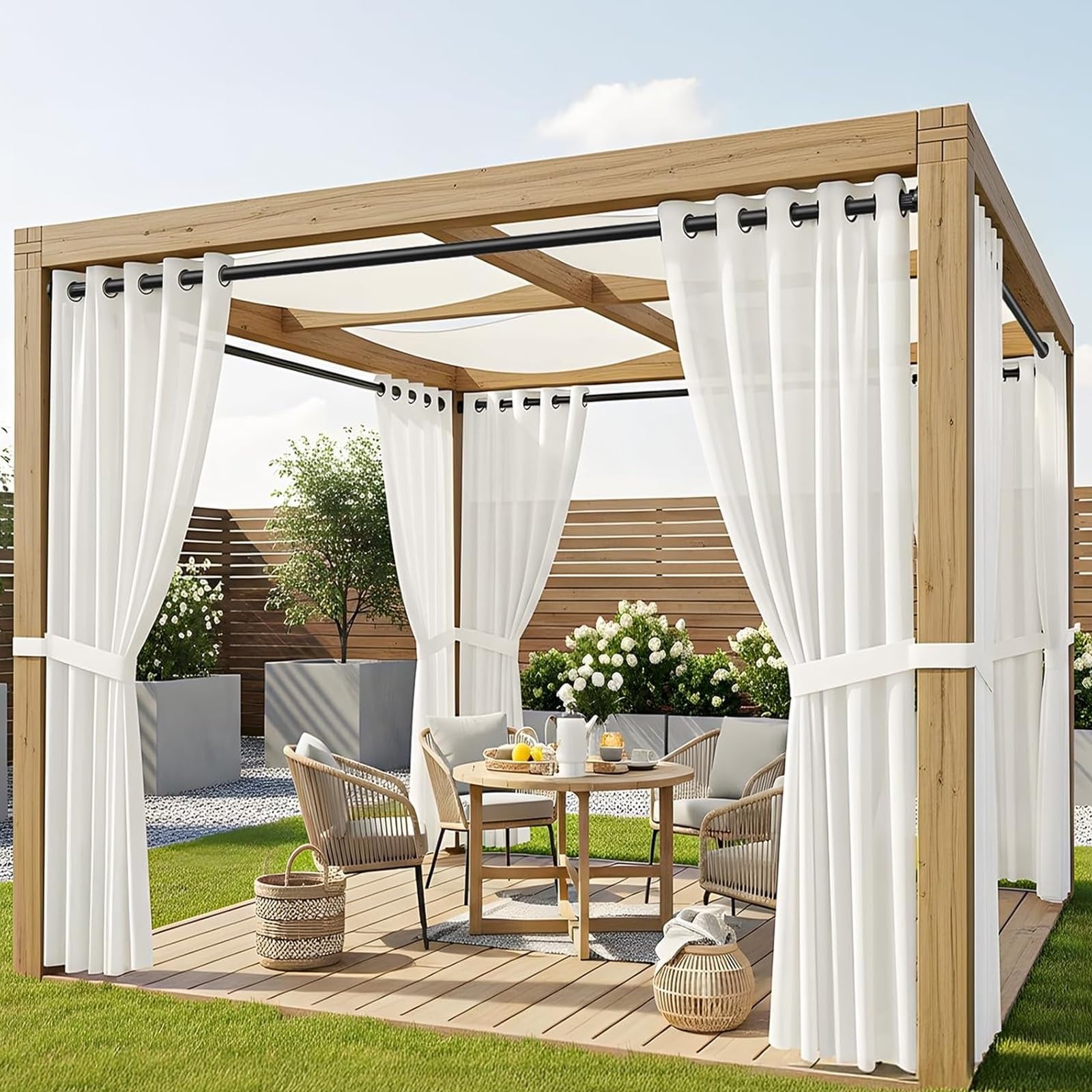 Bastone Tenda A Pressione 2 3 4 5 Metri, Bastoni per Tende A Pressione Antiscivolo, Asta Telescopica Senza Foratura Tende A Braccio Estensibile per Bagno, Cucina E Porta(Nero,310-400CM)