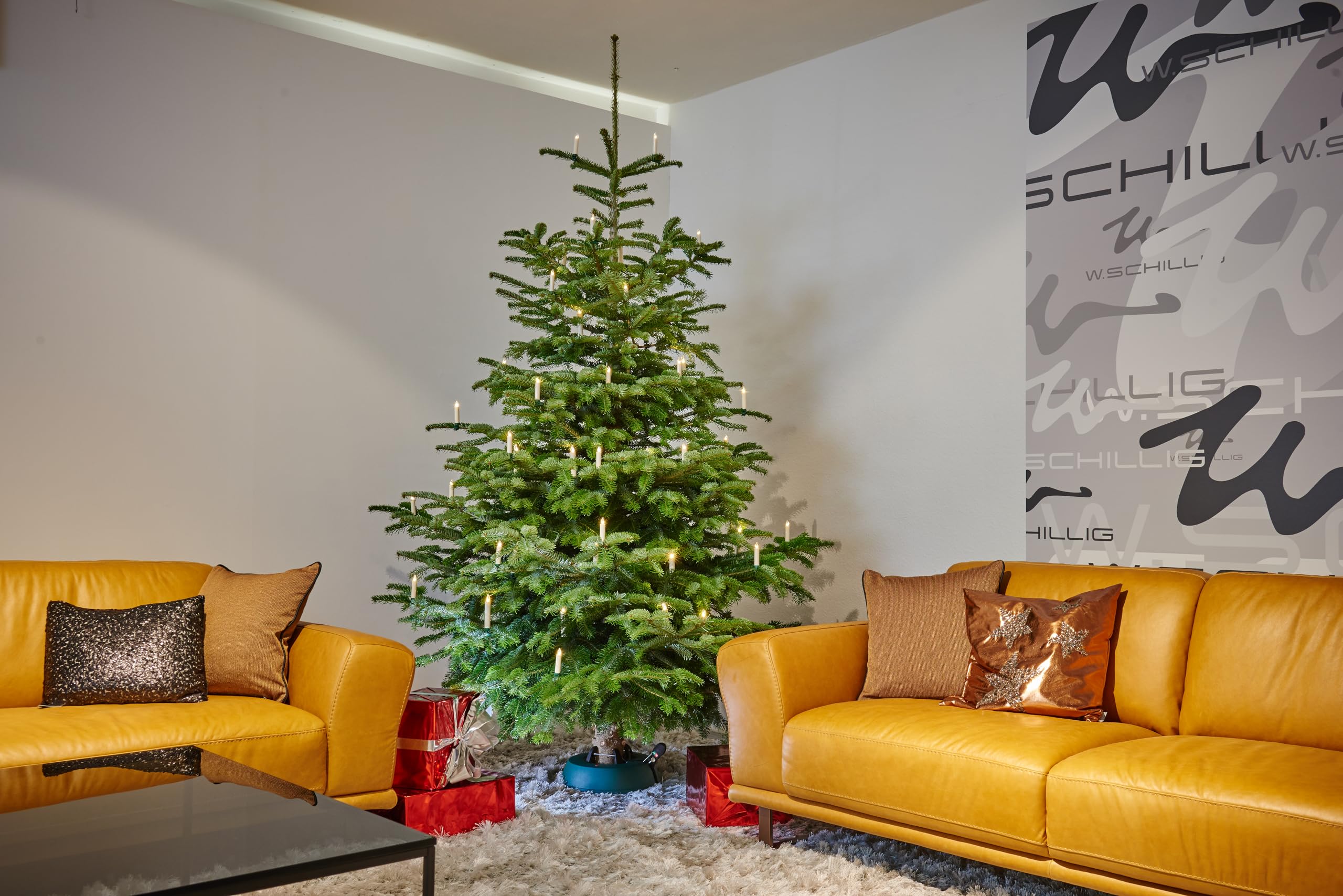 NIKO Baum Fix Aqua 220 Christbaumständer 2,20m Baumhöhe Weihnachtsbaumständer 34cm