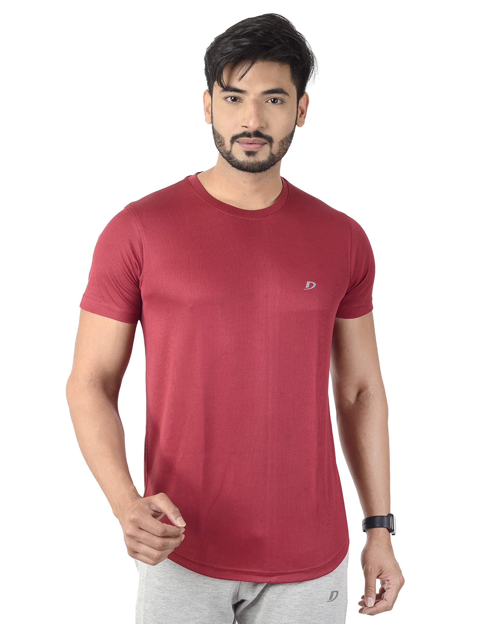 decisive Fitness Casual Stylish Round Neck Half Sleeve Gym,Sports Tshirt for Men & Boys-picture-51