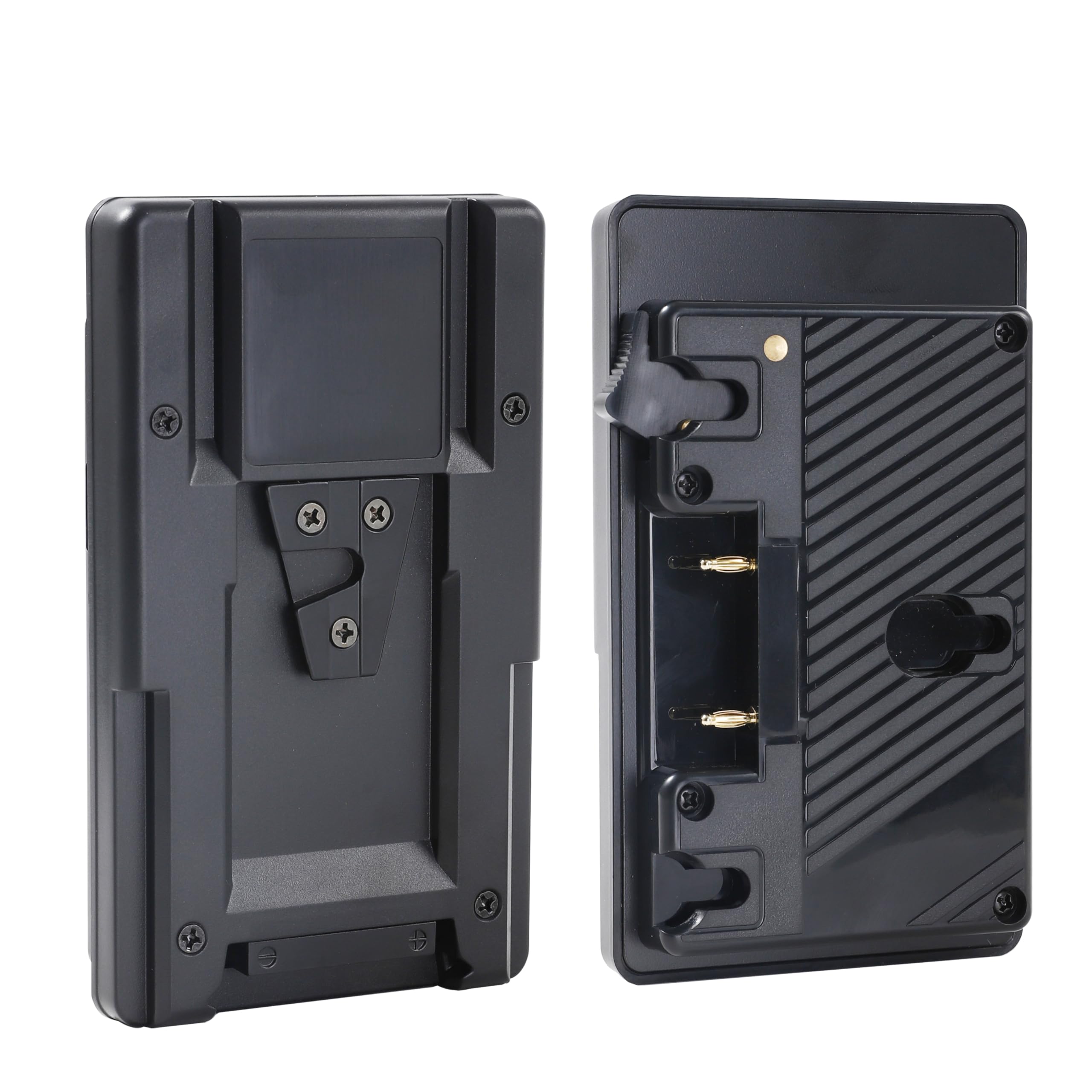 V Mount to Gold Mount Adapter Plate Converter Compatible with Anton-Bauer Sony IDX DSLR Rig Panasonic ARRI RED Video (S-GP-A) Convert Panasonic to Sony Battery