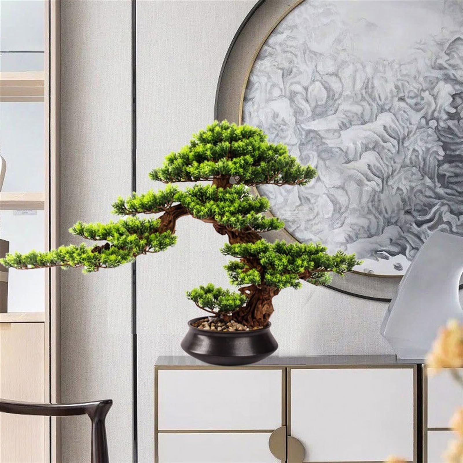 Symulowane rośliny doniczkowe Rośliny doniczkowe do wnętrz sztuczne drzewa ozdoby Feng Shui salon wejście biuro chińskie ozdoby choinkowe Dekoracje wnętrz