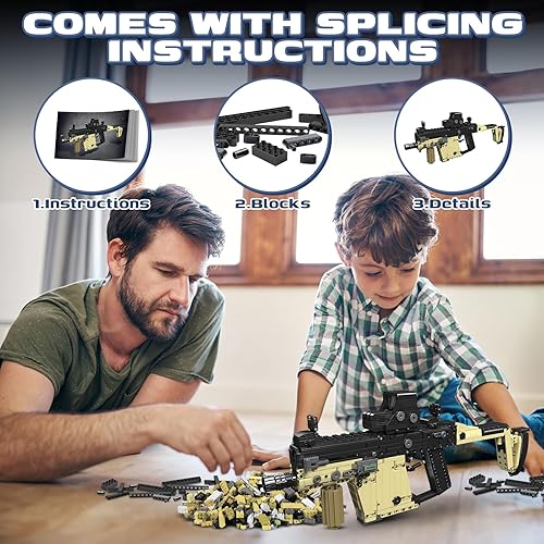 Miniatura 10 de Juego de bloques de construcción automáticos para MOC, conjunto de juguetes de construcción de montaje con motor, tecnología de empalme, kit de