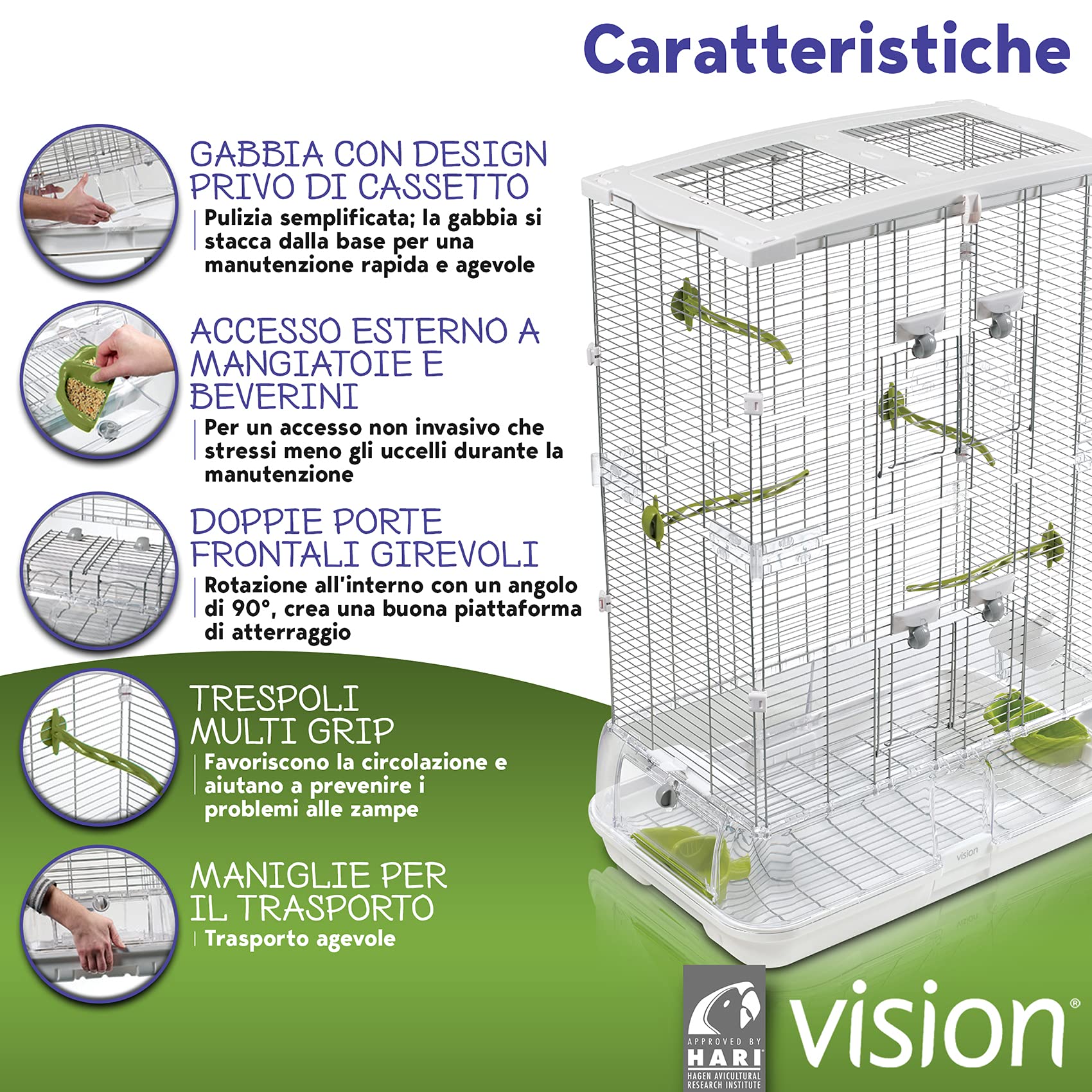 Vision 83255 Modello M02 Vogelheim Piccola Alta