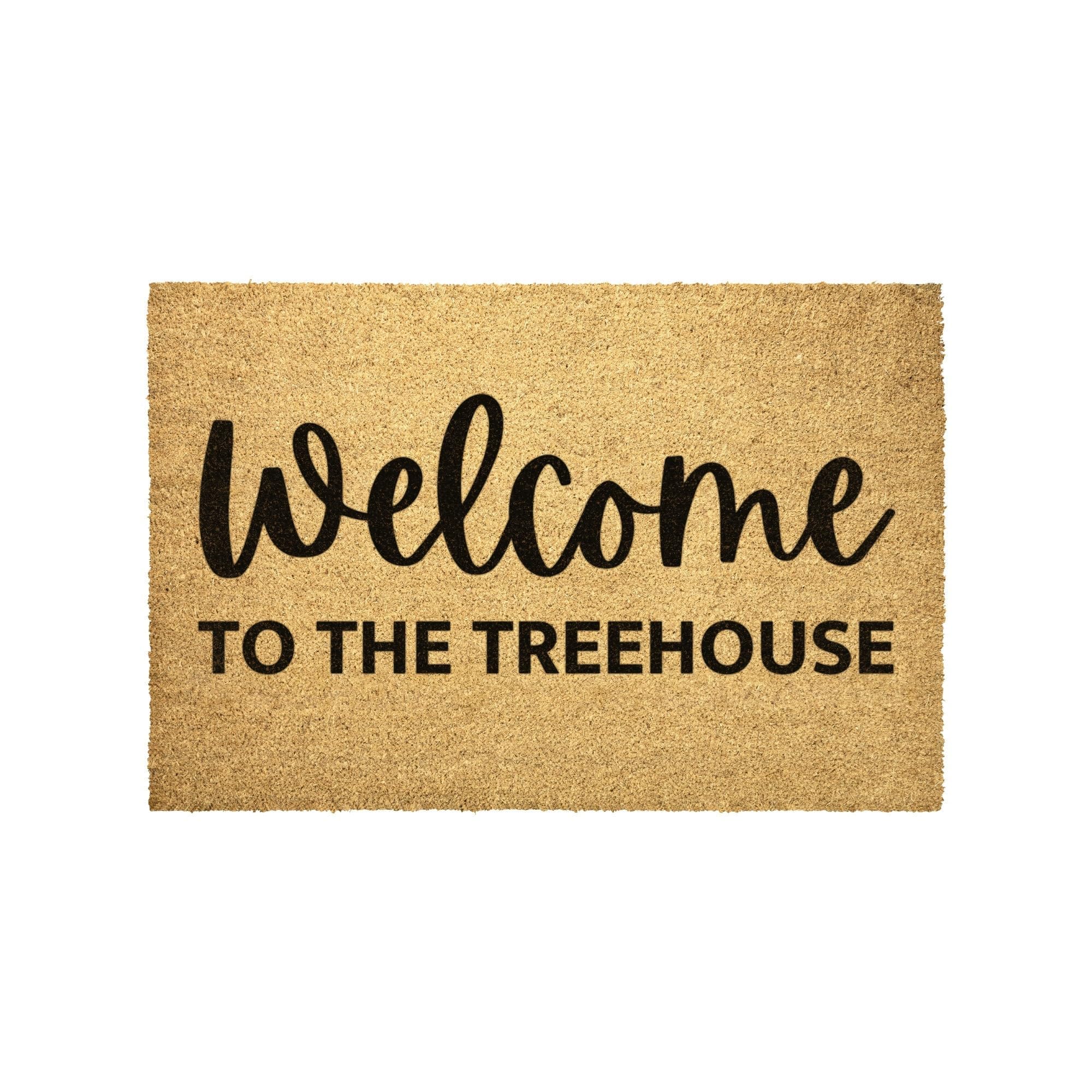 tbbvhd Welcome Funny Doormat Welcome to The Treehouse Doormat Treehouse Outdoor Rug Door Mat Front Porch Decor Housewarming Home Christmas Summer Gift