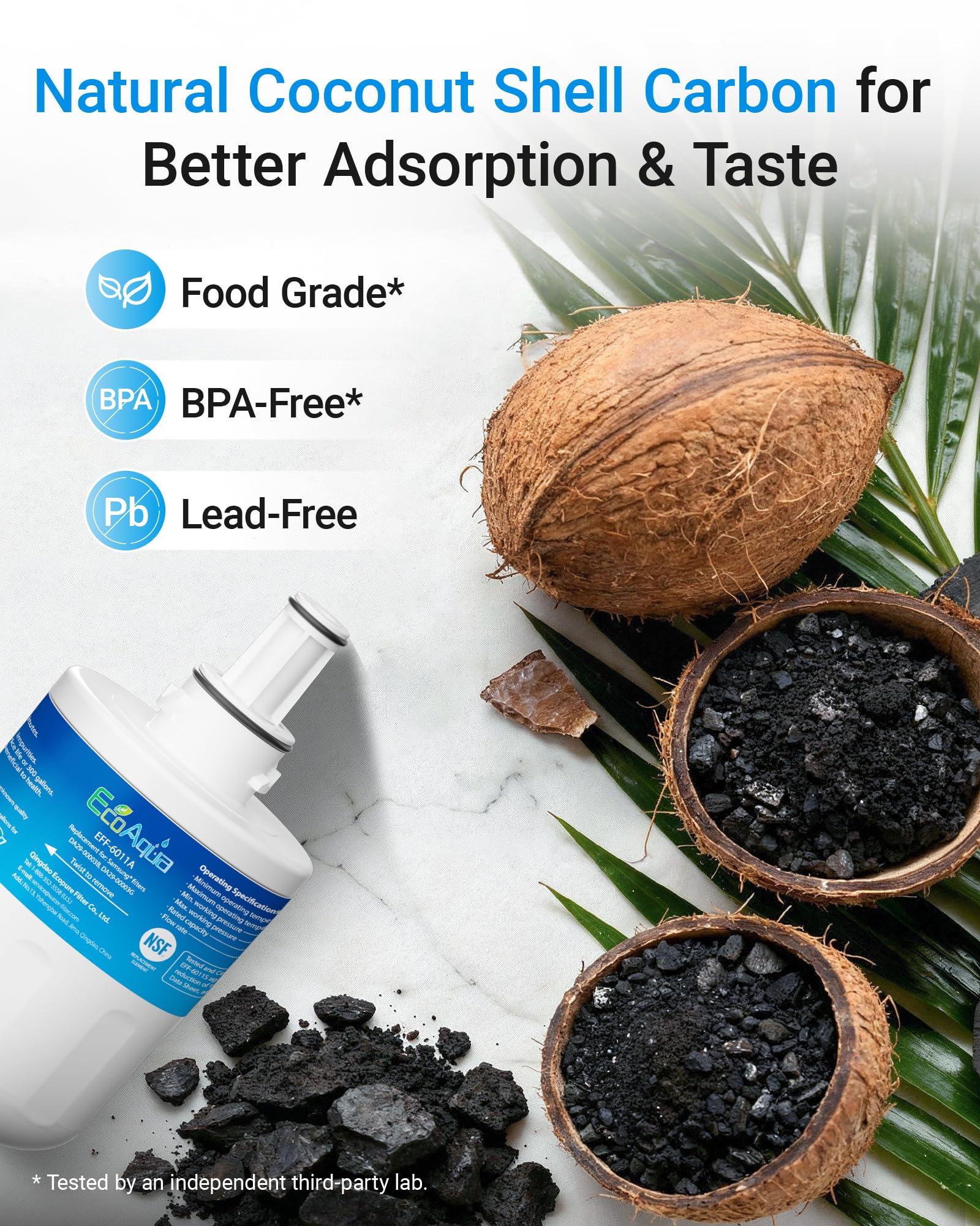 Amazon.com: EcoAqua EFF-6011A Refrigerator Water Filter