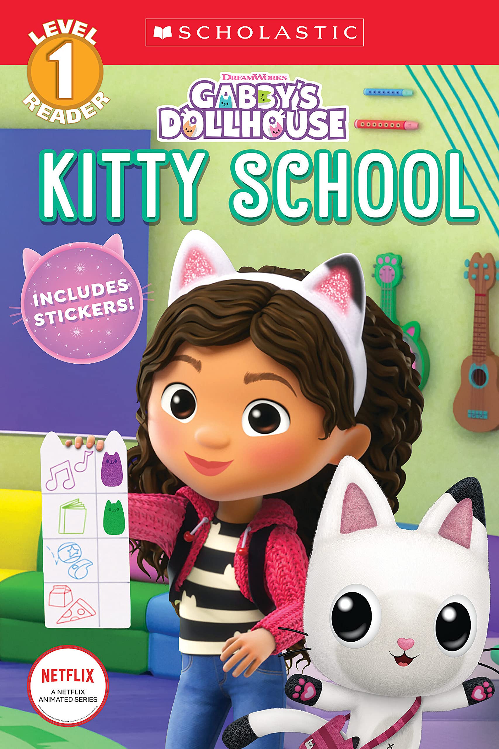 KITTY SCHOOL GABBYS DOLLHOUSE SCHOLASTIC