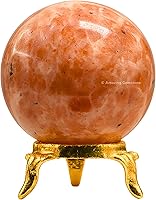 Vista 28 de Amazing Gemstone Bola de cristal de cuarzo transparente con soporte, bolas de meditación de esfera de cristal de 1.5 pulgadas para brujería y bolas