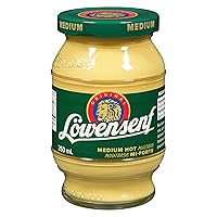Vista 1 de Lowensenf Mostaza mediana en frasco, 9.3 onzas