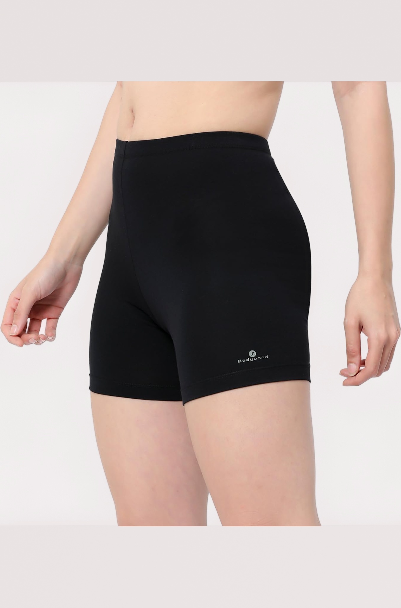 Cycling Shorts for Woman mid Waist Stretchable Seamless Shorts for Women, Skin Fit Tights for Gym, Running, Cycling, Yoga Shorties for Womens & Girls