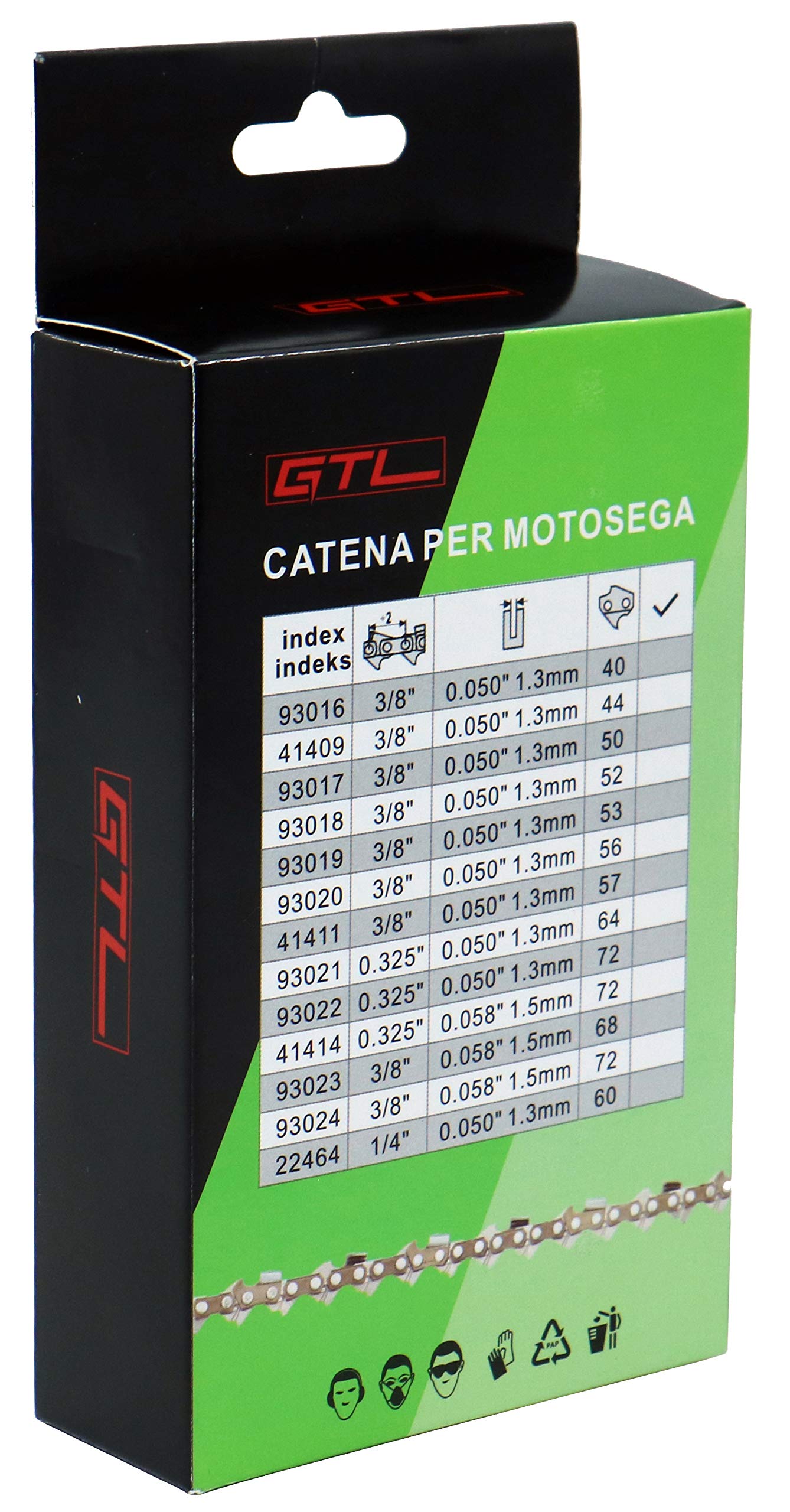 CATENA 3/​8 1.3-​50E X MOTOSEGA 1 PZ
