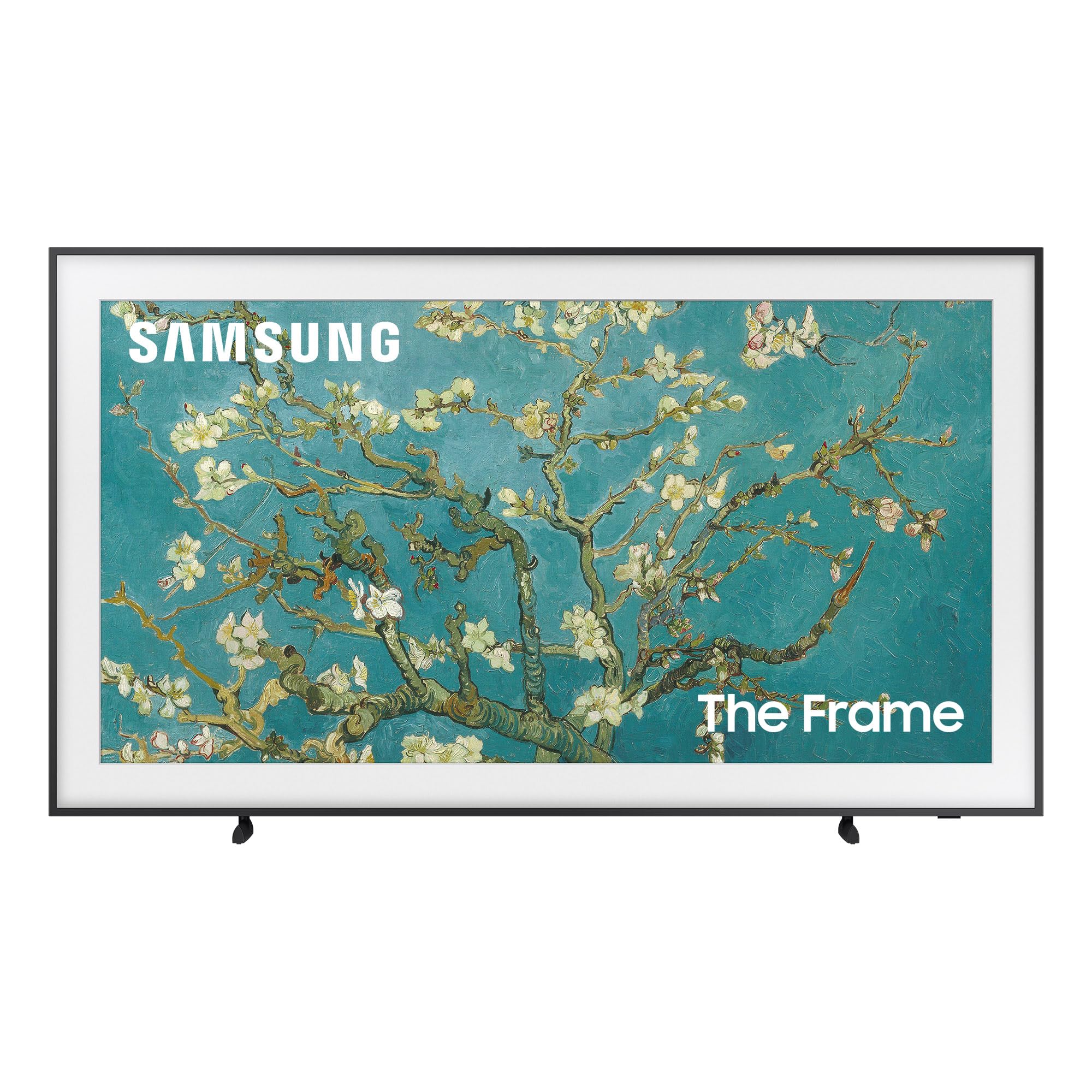 Samsung Lifestyle TV QE75LS03BGUXZT The Frame QLED 4K, Smart TV 75" Matte Display, Art Mode, Dolby Atmos e OTS, Integrato con Bixby e Alexa compatibile con Google Assistant, Black 2022