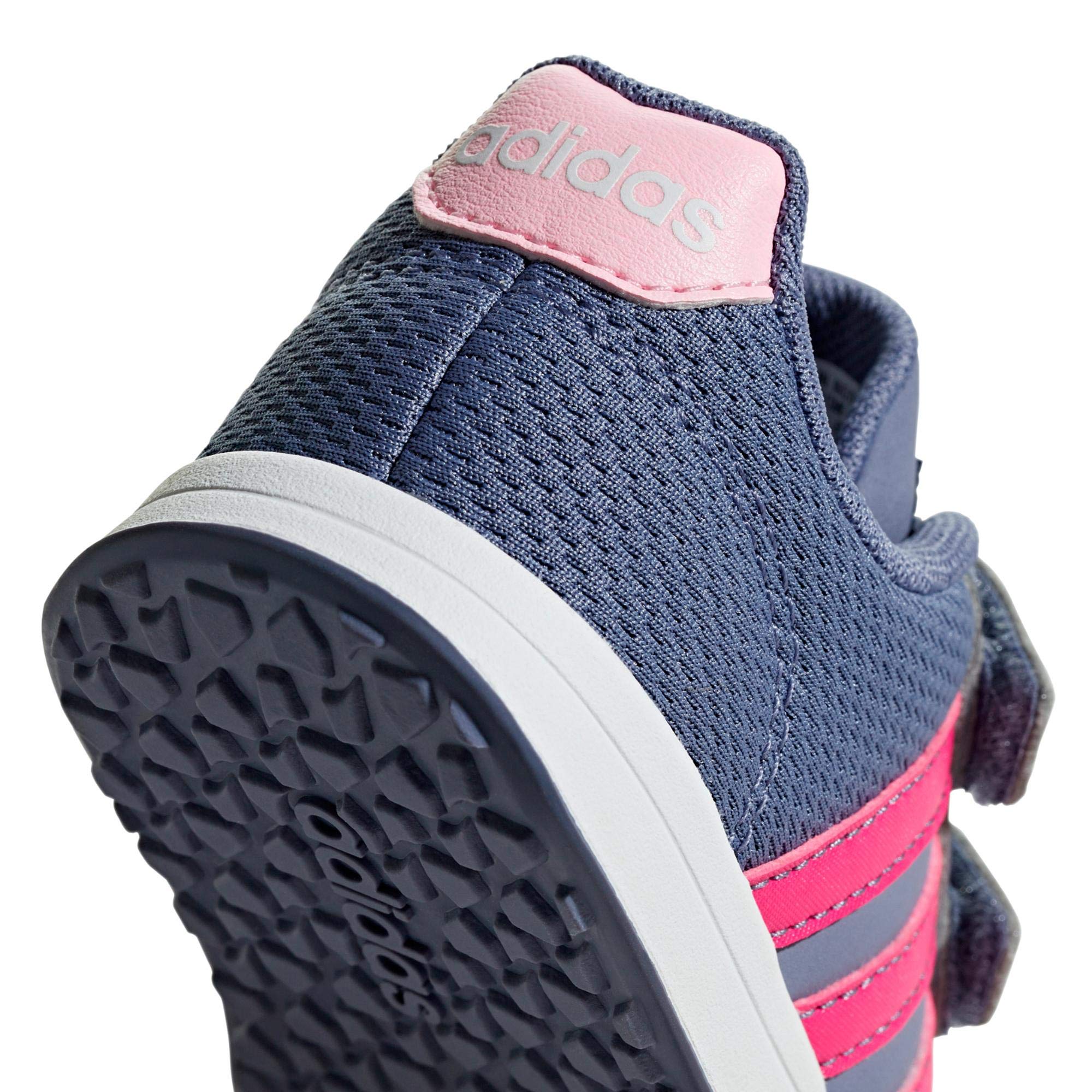 adidas Unisex Baby VS Switch 2 CMF Inf Sneaker, Niebieski Raw Indigo Real Magenta True Pink 0, 24 EU