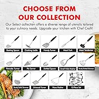 Vista 7 de Chef Craft Juego de herramientas de cocina de acero inoxidable de 13 piezas