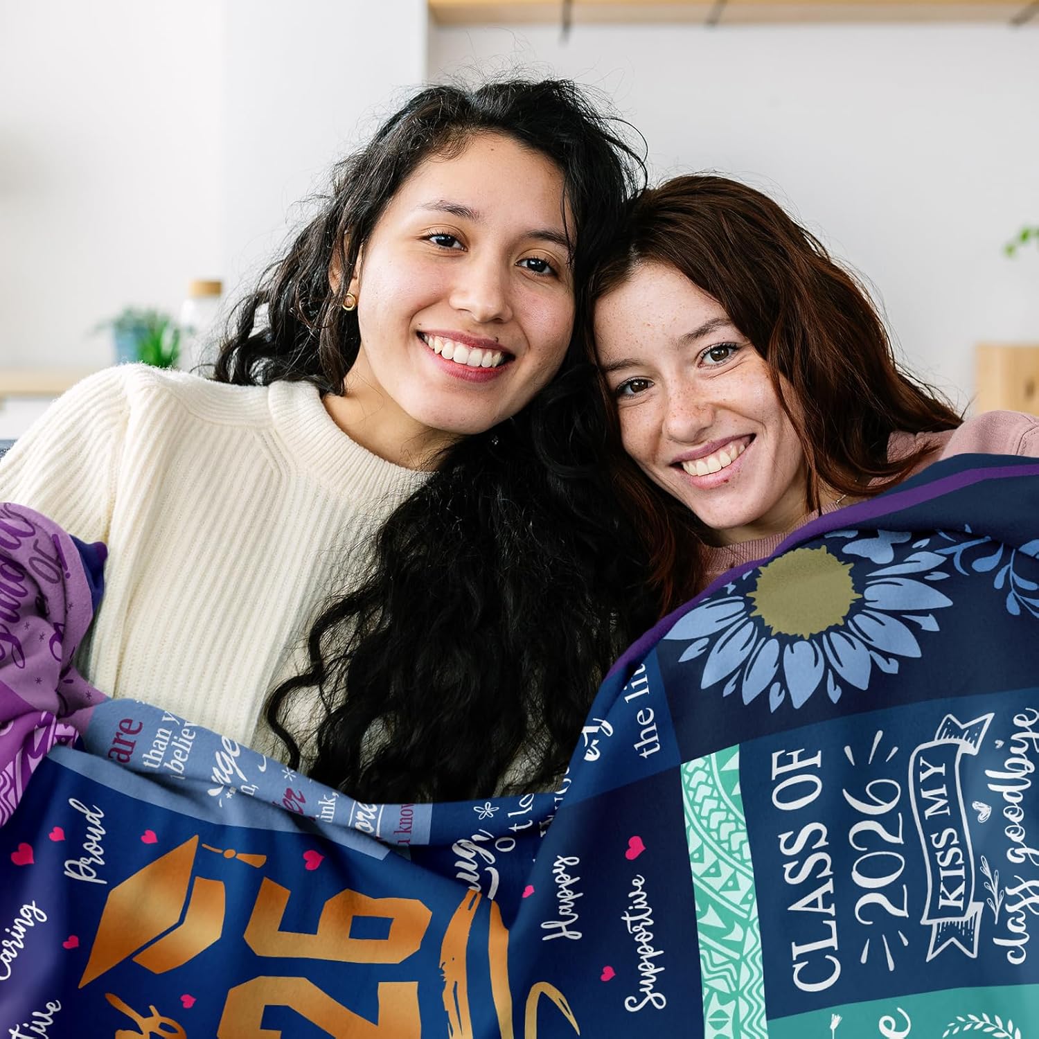 Graduation Gifts Blanket - 2026 High School College Graduation Gifts for Her Him - Class of 2026 Throw 50" X 60" - Image 2