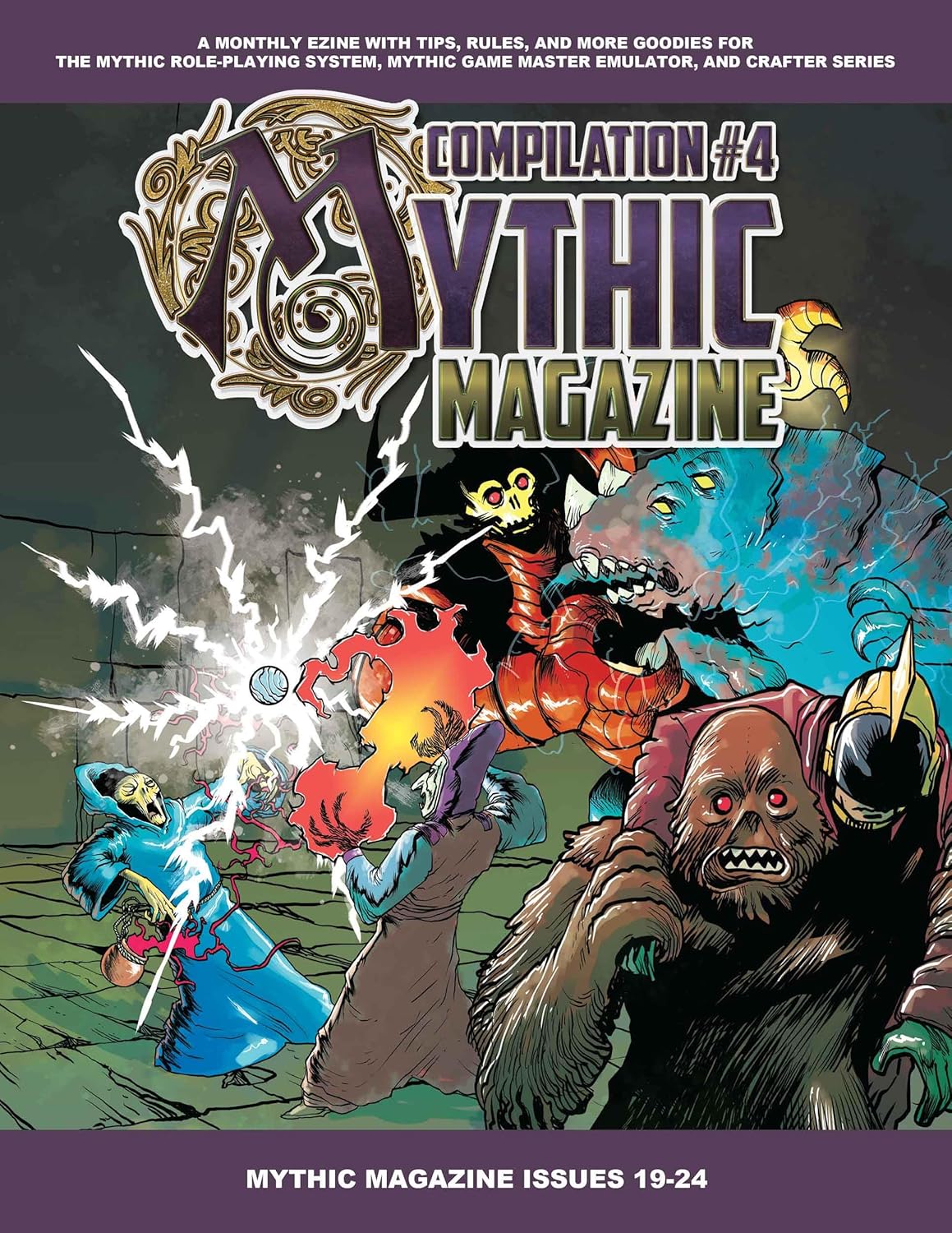 Mythic Magazine Compilation 4 (Mythic Role Playing And Game Master Emulator Series)      [Print Replica] Kindle Edition