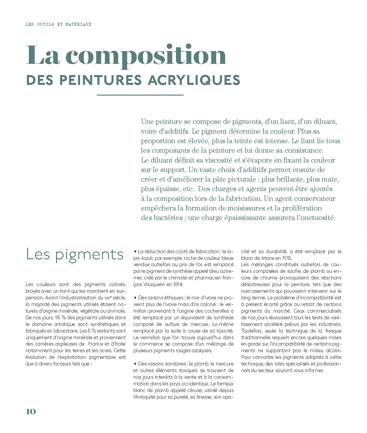 Les 1000 facettes de l'acrylique: Techniques et recettes pour une maîtrise complète