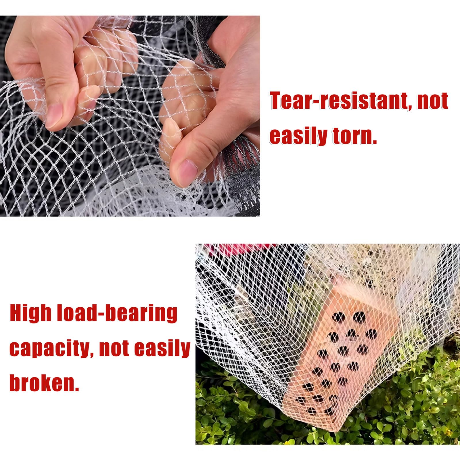 Gar Protect - Malla antigranizo y ct para frutas, flores y cultivos. Diseño eficaz para prevenir aves y plagas