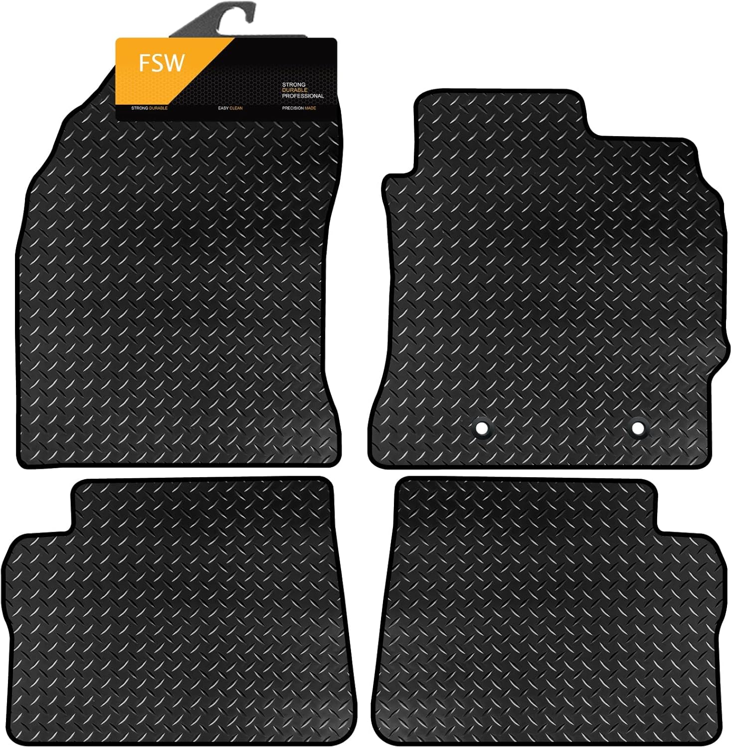 FCM - Tailored Rubber Car Mats - Fits Renault Austral 2022