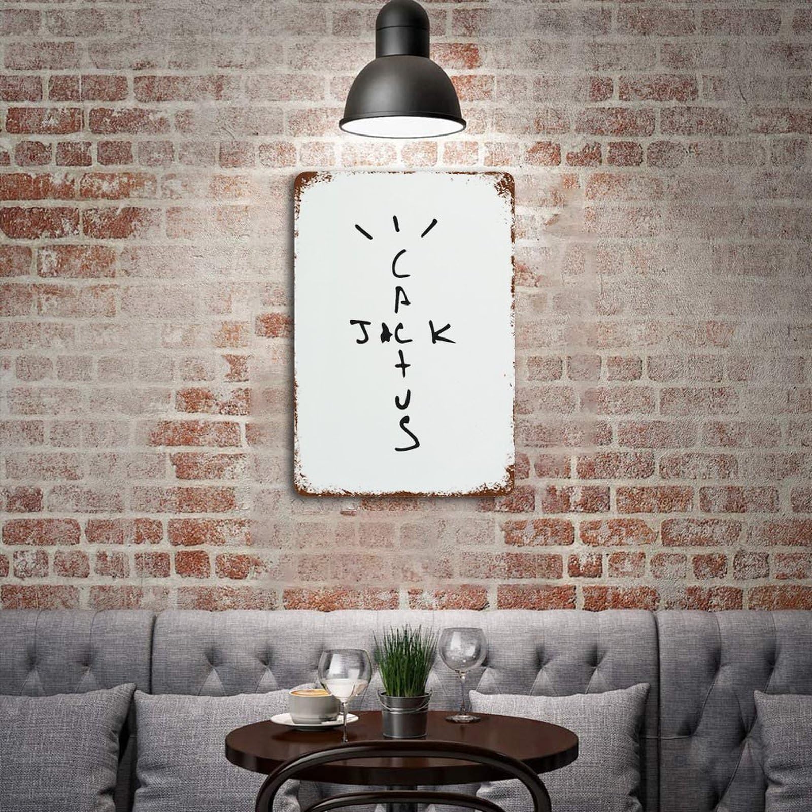 Amazon.co.jp: メタルサイン ブリキ看板 メタルプレート トラヴィス