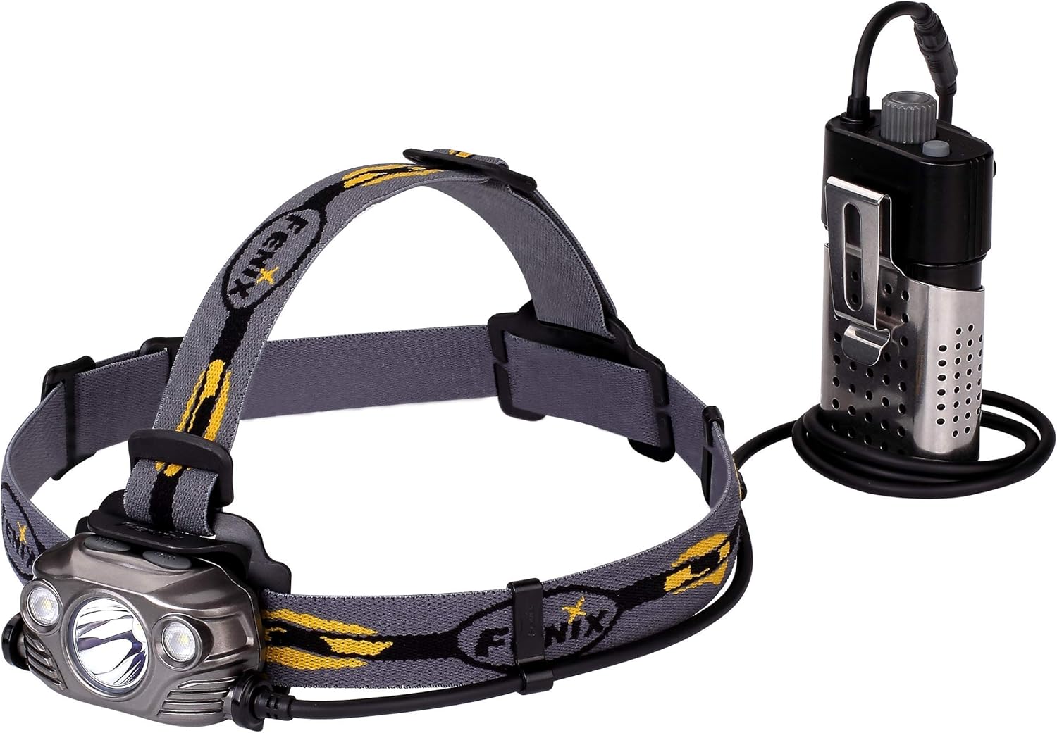 🔥 Cashback up to 70% Fenix Flashlights, HP30RB LED Headlamp with Battery, Gray