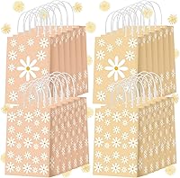 Vista 10 de Outus 24 piezas de bolsas de recuerdos de fiesta espacial, bolsas de regalo de galaxia, bolsas de papel para dulces de astronautas, bolsas